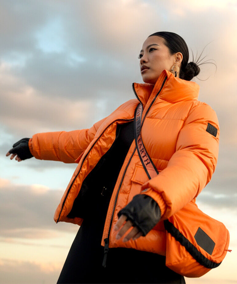 weiße Damen Übergangsjacke