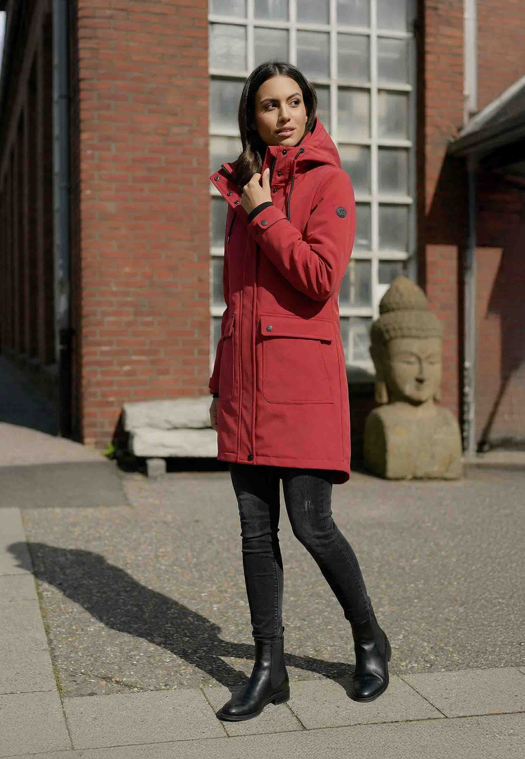 hellbraune Jacke Outdoor