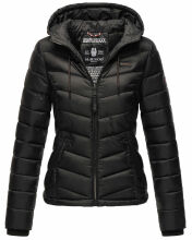 Navahoo Kuala Damen Steppjacke Kuala-Schwarz-Gr.S