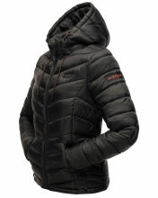 Navahoo Kuala Damen Steppjacke Kuala-Schwarz-Gr.S