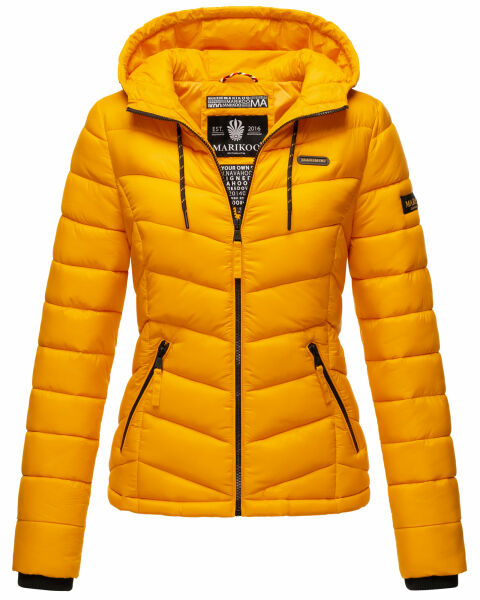 Navahoo Kuala Damen Steppjacke Kuala-Gelb-Gr.S