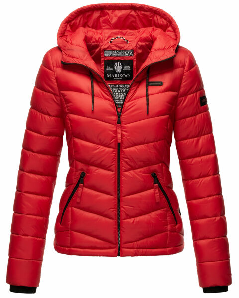 Navahoo Kuala Damen Steppjacke Kuala-Rot-Gr.XS