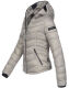Navahoo Kuala ladies quilted jacket Kuala-Grau-Gr.XS