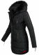 Marikoo Moonshine warm ladies winterjacket parka quilted - Black-Gr.XS