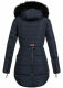 Marikoo Moonshine warm ladies winterjacket parka quilted - Blue-Gr.S