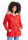 Navahoo LaViva warme Damen Winterjacke mit Teddyfell