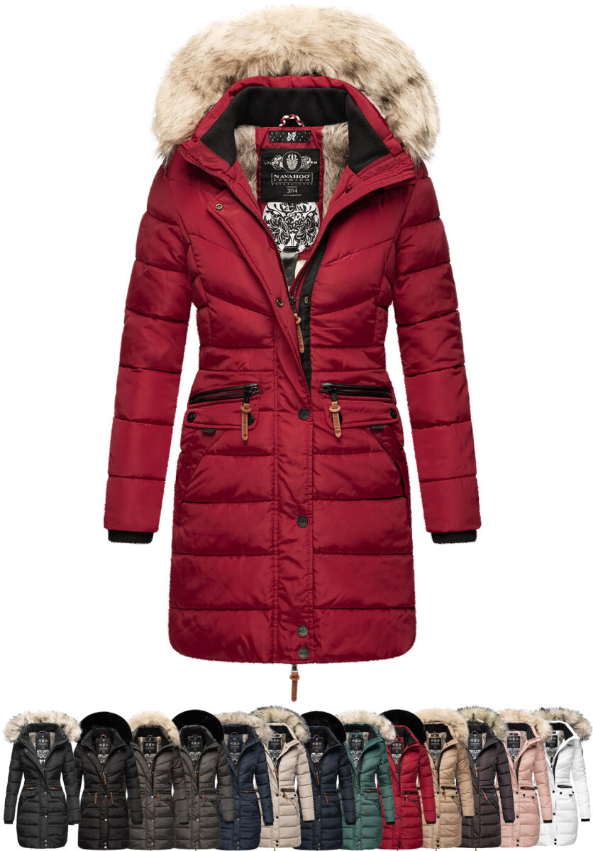 Navahoo Paula Damen Parka Winterjacke Gefüttert, 149,90 €