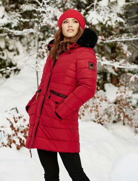 Navahoo Wintermantel Gr 48 Damen Navahoo Paula Damen Parka