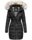 Navahoo Paula Ladies Winter Jacket Coat Parka Warm Lined Winterjacket B383 Black Size XL - Size 42