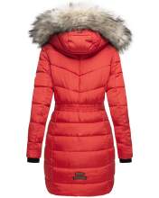 Navahoo Paula Ladies Winter Jacket Coat Parka Warm Lined Winterjacket B383 Red Size XS - Size 34