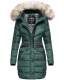 Navahoo Paula Ladies Winter Jacket Coat Parka Warm Lined Winterjacket B383 Green Size XL - Size 42