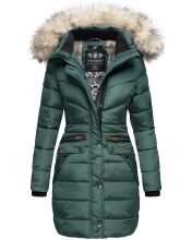 Navahoo Paula Damen Parka Winterjacke warm Gefüttert...