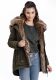 Navahoo Daria ladies parka with faux fur collar