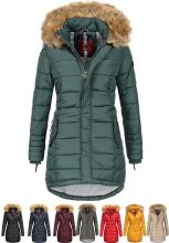 Navahoo Papaya Damen gesteppte Winterjacke