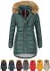 Navahoo Papaya Damen gesteppte Winterjacke