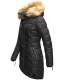 Navahoo Papaya Ladies Winter Quilted Jacket Black Size S - Gr. 36