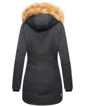 Marikoo Karmaa Ladies winter jacket parka coat warm lined - Black-Gr.XL