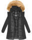 Marikoo Karmaa Ladies winter jacket parka coat warm lined - Black-Gr.XL