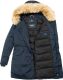 Marikoo Karmaa Damen Parka Winterjacke warm gefüttert Dunkelblau Größe XS - Gr. 34