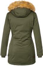 Marikoo Karmaa Ladies winter jacket parka coat warm lined - Green2-Gr.XXL