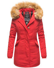 Marikoo Karmaa Ladies winter jacket parka coat warm lined - Red-Gr.XS