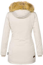 Marikoo Karmaa Ladies winter jacket parka coat warm lined - Beige-Gr.S