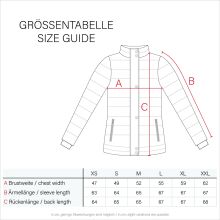 Navahoo Adele Damen Winterjacke warm gefüttert Teddyfell Schwarz Größe XS - Gr. 34