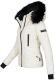 Navahoo Adele ladies winter jacket warm lined teddy fur - White-Gr.S