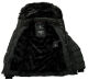 Navahoo Miamor ladies winter quilted jacket with teddy fur - Black-Gr.L