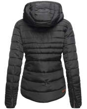 Marikoo Amber Ladies winterjacket quilted Jacket lined - Black-Gr.S