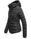 Marikoo Amber Ladies winterjacket quilted Jacket lined - Black-Gr.XL