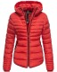 Marikoo Amber Ladies winterjacket quilted Jacket lined - Red-Gr.XL