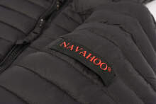 Navahoo Kimuk ladies spring quilted jacket hooded - Black-Gr.XS