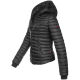 Navahoo Kimuk ladies spring quilted jacket hooded - Black-Gr.S