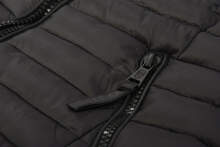 Navahoo Kimuk ladies spring quilted jacket hooded - Black-Gr.XL