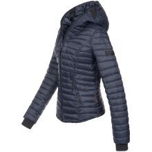 Navahoo Kimuk ladies spring quilted jacket hooded - Navy-Gr.XS