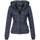 Navahoo Kimuk ladies spring quilted jacket hooded - Navy-Gr.XS