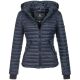 Navahoo Kimuk ladies spring quilted jacket hooded - Navy-Gr.M