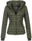 Navahoo Kimuk ladies spring quilted jacket hooded - Green-Gr.XXL