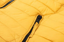 Navahoo Kimuk ladies spring quilted jacket hooded - Yellow-Gr.S