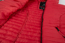 Navahoo Kimuk ladies spring quilted jacket hooded - Red-Gr.XS