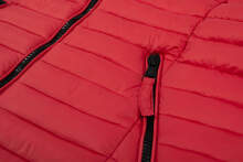 Navahoo Kimuk ladies spring quilted jacket hooded - Red-Gr.XS