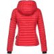 Navahoo Kimuk ladies spring quilted jacket hooded - Red-Gr.M