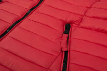 Navahoo Kimuk ladies spring quilted jacket hooded - Red-Gr.XXL