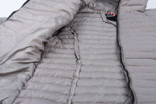 Navahoo Kimuk ladies spring quilted jacket hooded - Gray-Gr.XS