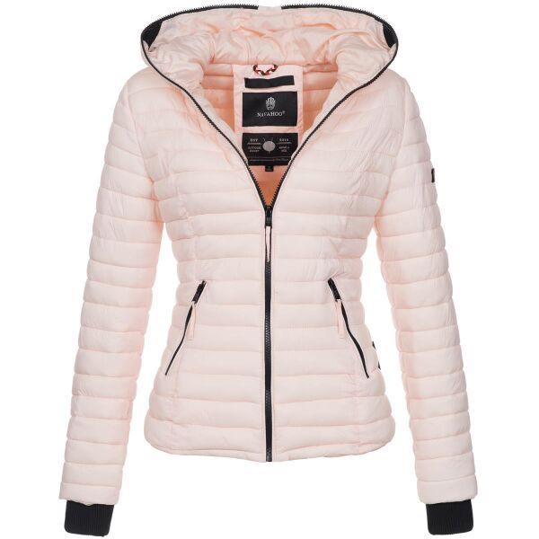 Navahoo Kimuk ladies spring quilted jacket hooded - Rosa-Gr.XS