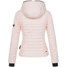 Navahoo Kimuk ladies spring quilted jacket hooded - Rosa-Gr.XS