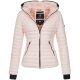 Navahoo Kimuk ladies spring quilted jacket hooded - Rosa-Gr.XS