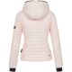Navahoo Kimuk ladies spring quilted jacket hooded - Rosa-Gr.XS