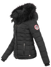 Navahoo Chloe Damen Winterjacke gefüttert Schwarz - Black Größe XS - Gr. 34